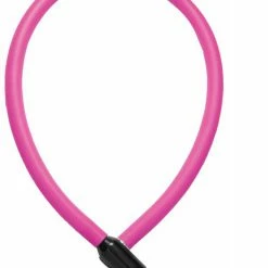 TRELOCK KS 106 60/6 Antivol à Câble -Promos VTT Boutique 016167070998TrelockKS10660 6Kabelschloss8005439 60cm pink LABEL