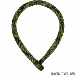 Abus Antivol à Chaîne Ivera Chain 7210/110 -Promos VTT Boutique Abus 87778 7210 110 RACING YELLOW 3