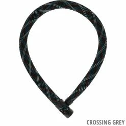Abus Antivol à Chaîne Ivera Chain 7210/85 -Promos VTT Boutique Abus 87780 7210 85 CROSSING GREY 3