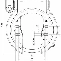 AXA Antivol De Cadre Defender Retractable 9 AXA Antivol De Cadre Defender Retractable -Promos VTT Boutique Axa Defender Retractable Rahmenschloss 55665195V405SC e