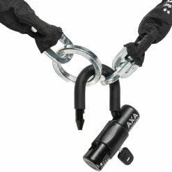 AXA Antivol à Chaîne Loop 110 Avec Cadenas Suspendu -Promos VTT Boutique Axa Loop 110 Kettenschloss 59003895SS e