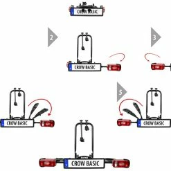 EUFAB CROW BASIC - Porte-vélos -Promos VTT Boutique Eufab Bike Rack Crow Basic 11569 3