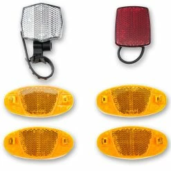 RFR Kit De Réflecteurs Pour Guidon/ Tige De Selle (StVZO)