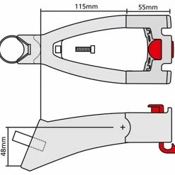 Rixen & Kaul - KLICKfix Extender KLICKfix Pour Montage Sur Tige De Selle -Promos VTT Boutique Rixen Kaul KLICKfix Extender 0211xset 4
