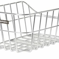 BASIL Panier à Vélo Cento -Promos VTT Boutique basil cento alu bicycle basket rear aluminium