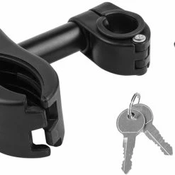 EUFAB Support De Cadre Verrouillable Pour Porte-vélos Ø25-30mm