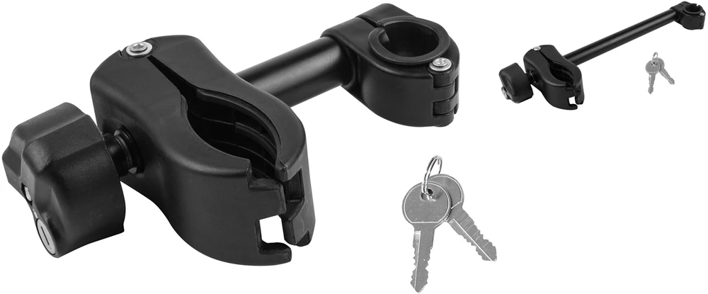 EUFAB Support De Cadre Verrouillable Pour Porte-vélos Ø25-30mm 1 EUFAB Support De Cadre Verrouillable Pour Porte-vélos Ø25-30mm